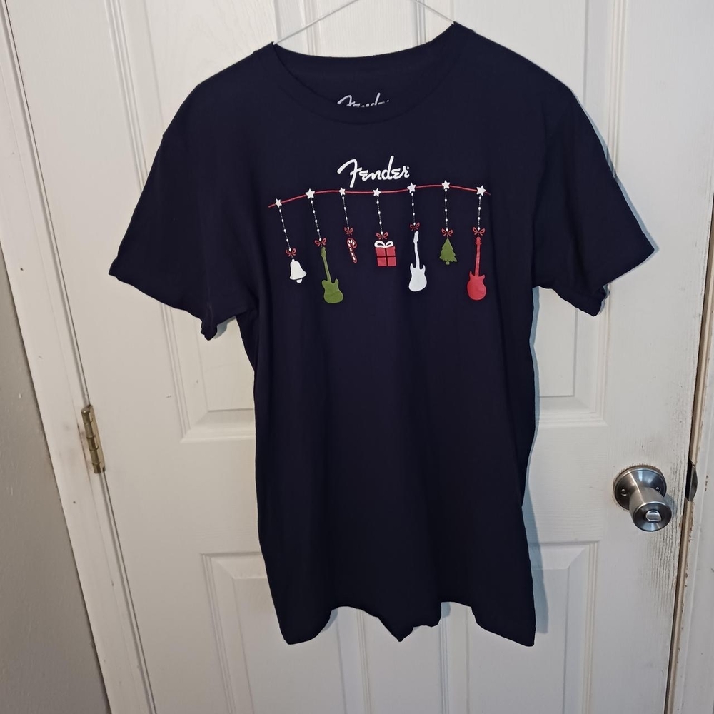 Fender Guitar Christmas Tree T-shirt